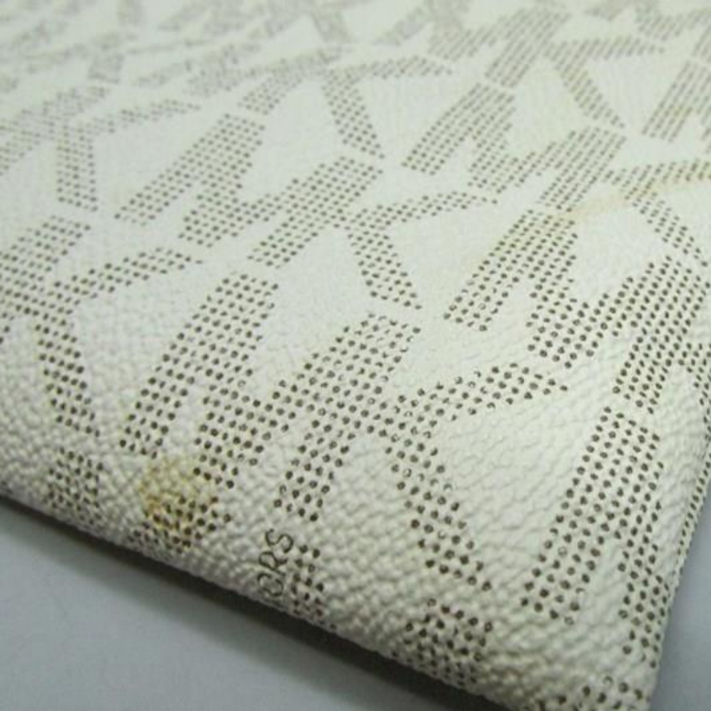 Vintage Michael Kors signature monogram logo leather white wristlet - Picture 9 of 16